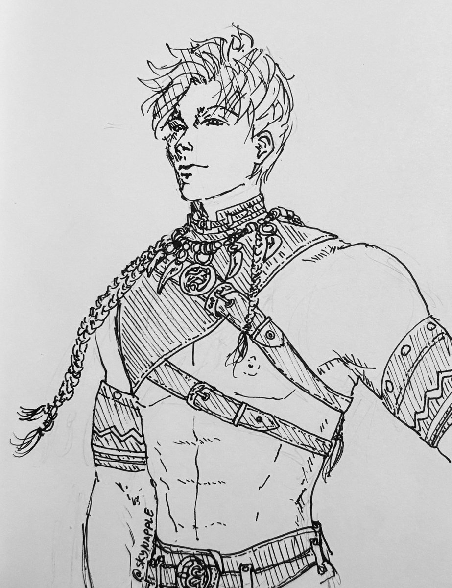 _skynapple's tweet photo. Ladstober Day 10: Nomadic 
#sylus #LoveandDeepspace #秦彻 #シン主 #恋与深空 #恋と深空 https://t.co/mTdCz2pymZ