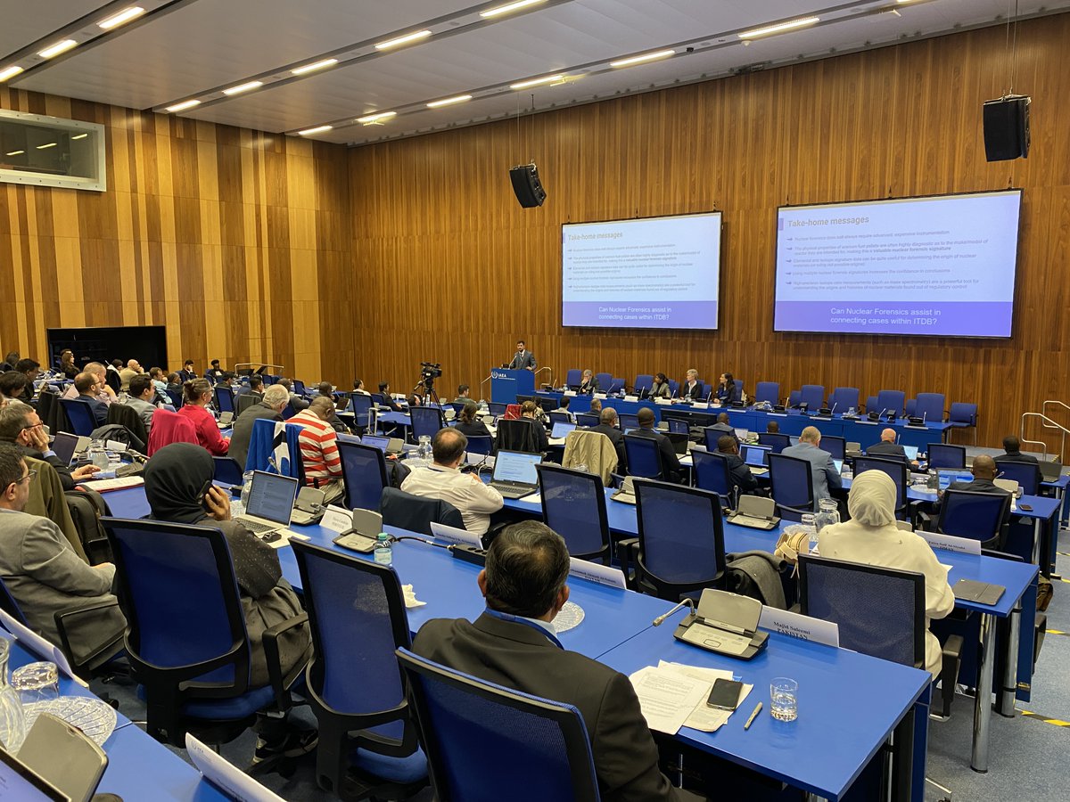 IAEANS's tweet photo. More than one hundred national Points of Contact to the @iaeaorg's Incident and Trafficking Database #ITDB met last week in #Vienna and discussed about the ITDB system and the benefits for global #NuclearSecurity. Currently 145 States participate in ITDB which compiles information on reported incidents such as trafficking and other related unauthorized activities involving nuclear and other radioactive material.
Check here to see the latest factsheet about incidents reported to ITDB 👉https://t.co/7tL6mwfoCl
Read this article too! Missing or stolen? 👉https://t.co/Zjsmrg53W1