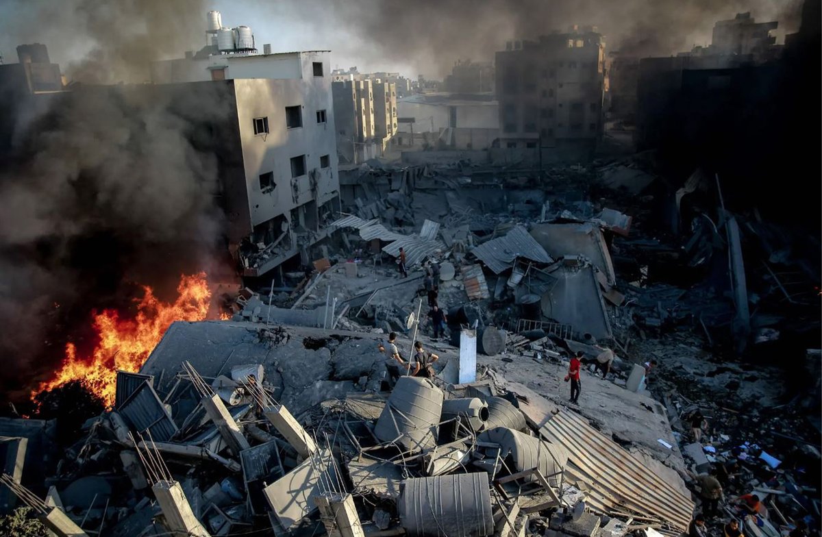 GulfTimes_QATAR's tweet image. Ongoing Israeli #bombardment of #Gaza strip leaves 65 Martyrs in 24 Hours 

 gulf-times.com/article/692320…