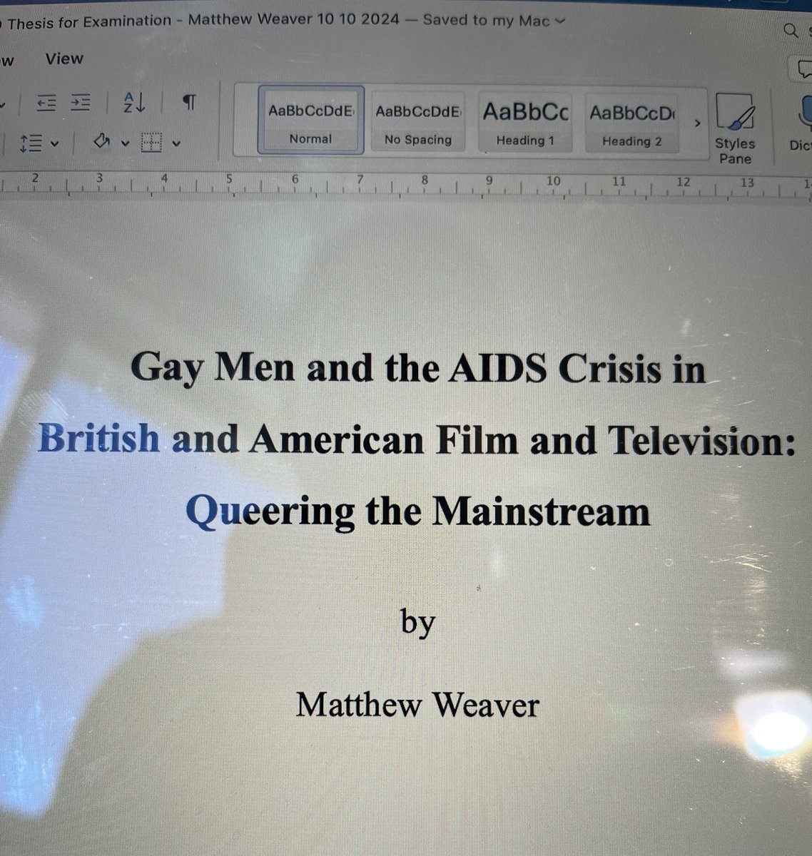 Dr. Matt Weaver tweet media