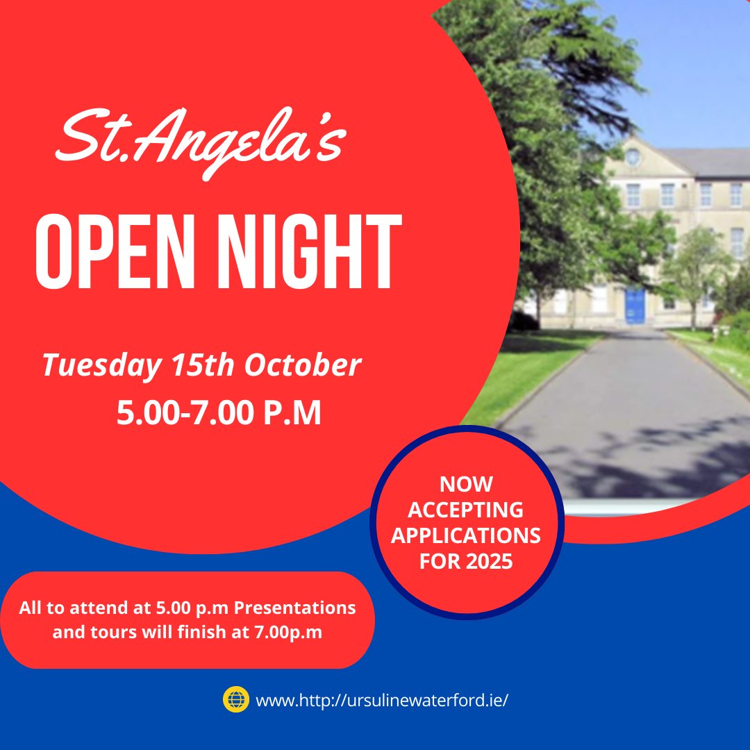 St. Angela's School Ursuline Convent Waterford tweet media