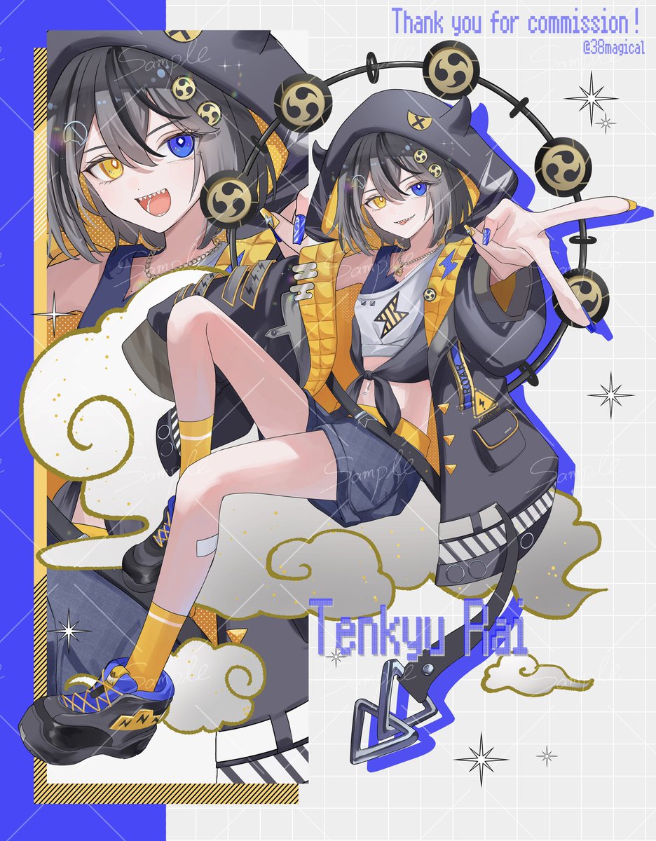 skebありがとうございました⩌⩊×⚡️⟡.·
#skeb #commission