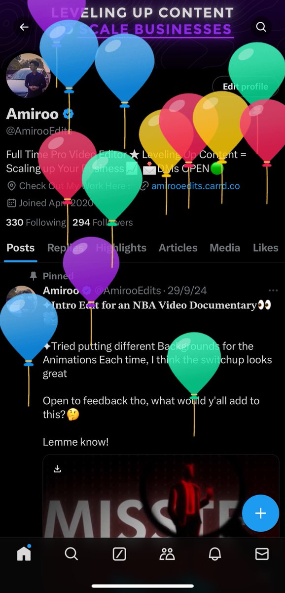 AmirooEdits tweet media