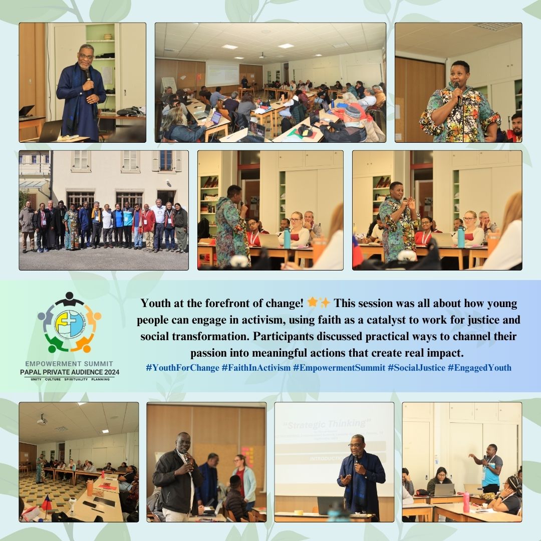 🌟 The Empowerment Summit 2024 by IMCS-MIEC Pax Romana united voices for human rights, social justice, and youth activism. Inspiring stories and real strategies for change! 💪✨ #EmpowermentSummit #IMCSMIEC #FaithInAction #YouthForChange #SocialJustice