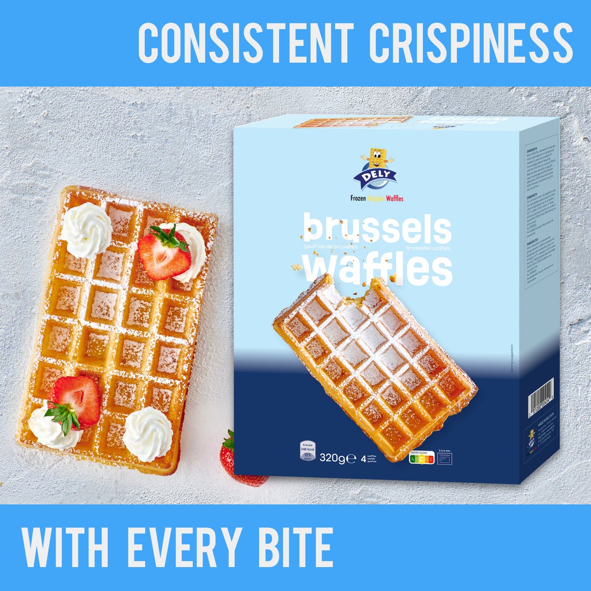 DelyWafels's tweet image. 𝗖𝗼𝗻𝘀𝗶𝘀𝘁𝗲𝗻𝘁 𝗖𝗿𝗶𝘀𝗽𝗶𝗻𝗲𝘀𝘀 𝘄𝗶𝘁𝗵 𝗘𝘃𝗲𝗿𝘆 𝗕𝗶𝘁𝗲

Tired of fresh waffles going soft within minutes? With Dely Wafels’ frozen waffles, you get waffles that stay crispy even after reheating. 

#CrispyWaffles #FrozenWaffles #PerfectEveryTime #DelyWaffles