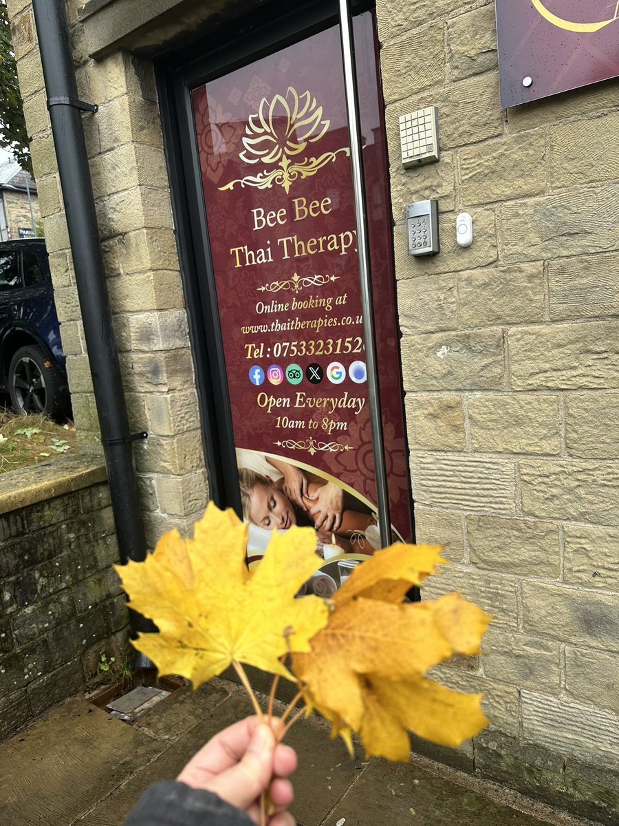 Autumn is starting. Some lovely colours in the leaves #Bradford