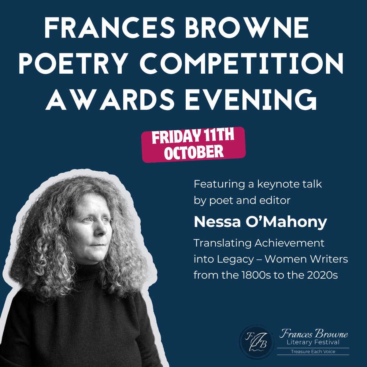 It's Friday @ The Festival and our first full day of events. Take your pick and come along to our FREE events starting with the Pop up Litríocht - 1.30pm in The Twin Towns Library at The BASE, Stranorlar. 
Discover all our events and book your seat at:  bit.ly/FBLitFest