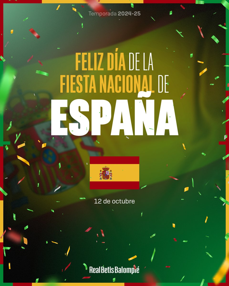 😊🇪🇸💚

¡𝑭𝒆𝒍𝒊𝒛 𝟏𝟐 𝒅𝒆 𝒐𝒄𝒕𝒖𝒃𝒓𝒆!

¡𝑭𝒆𝒍𝒊𝒛 𝒅𝒊́𝒂 𝒅𝒆 𝒍𝒂 𝑯𝒊𝒔𝒑𝒂𝒏𝒊𝒅𝒂𝒅!