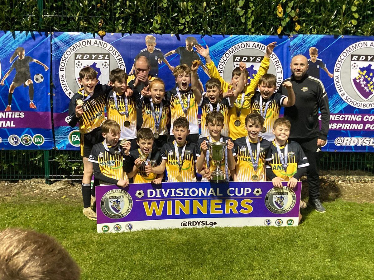 StPatricksBoys's tweet photo. Congratulations to Strokestown Utd. U12 team and well done to our men from St. Patrick’s B.N.S 👏👏👏👏 So proud of you all! #StrokestownUnited https://t.co/b7EuewPrnX