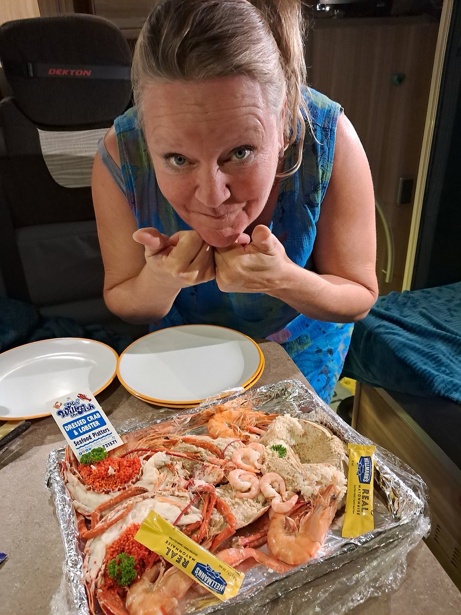 Someone's happy!🦞🦀🦐
I will be shut on MONDAY 13 OCTOBER in addition to normal Thursday and Sunday closures.
Please note that MWTF and Taff are going on holiday - hooray! - and closed from MONDAY 21 OCTOBER and reopening on MONDAY 28 OCTOBER.
📷 @D8837ANdarrenp on TripAdvisor