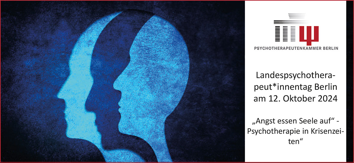 PtK Berlin (@berlinptk) on Twitter photo 14. Landespsychotherapeut*innentag der <a href="/BerlinPtk/">PtK Berlin</a>: „ANGST ESSEN SEELE AUF“ - Psychotherapie in Krisenzeiten - MORGEN, 12.10.24, im LVH Berlin! U.a. mit Vorträgen <a href="/H_JWirth/">Hans-Jürgen Wirth</a> und <a href="/julia_asbrand/">Julia Asbrand (she/her)</a> sowie spannenden Workshops, Impulsen und Interaktionen! #LPTBerlin #Krise #Psychotherapie 14. Landespsychotherapeut*innentag der <a href="/BerlinPtk/">PtK Berlin</a>: „ANGST ESSEN SEELE AUF“ - Psychotherapie in Krisenzeiten - MORGEN, 12.10.24, im LVH Berlin! U.a. mit Vorträgen <a href="/H_JWirth/">Hans-Jürgen Wirth</a> und <a href="/julia_asbrand/">Julia Asbrand (she/her)</a> sowie spannenden Workshops, Impulsen und Interaktionen! #LPTBerlin #Krise #Psychotherapie