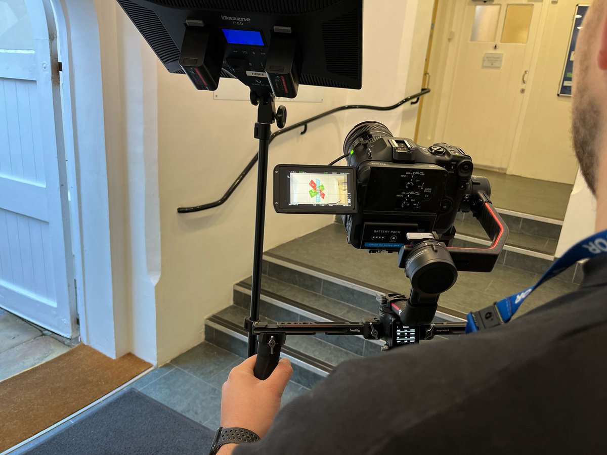 It’s our second day of filming the amazing students and staff at ICS London International School for a new promotional video: buff.ly/4hcJAQO