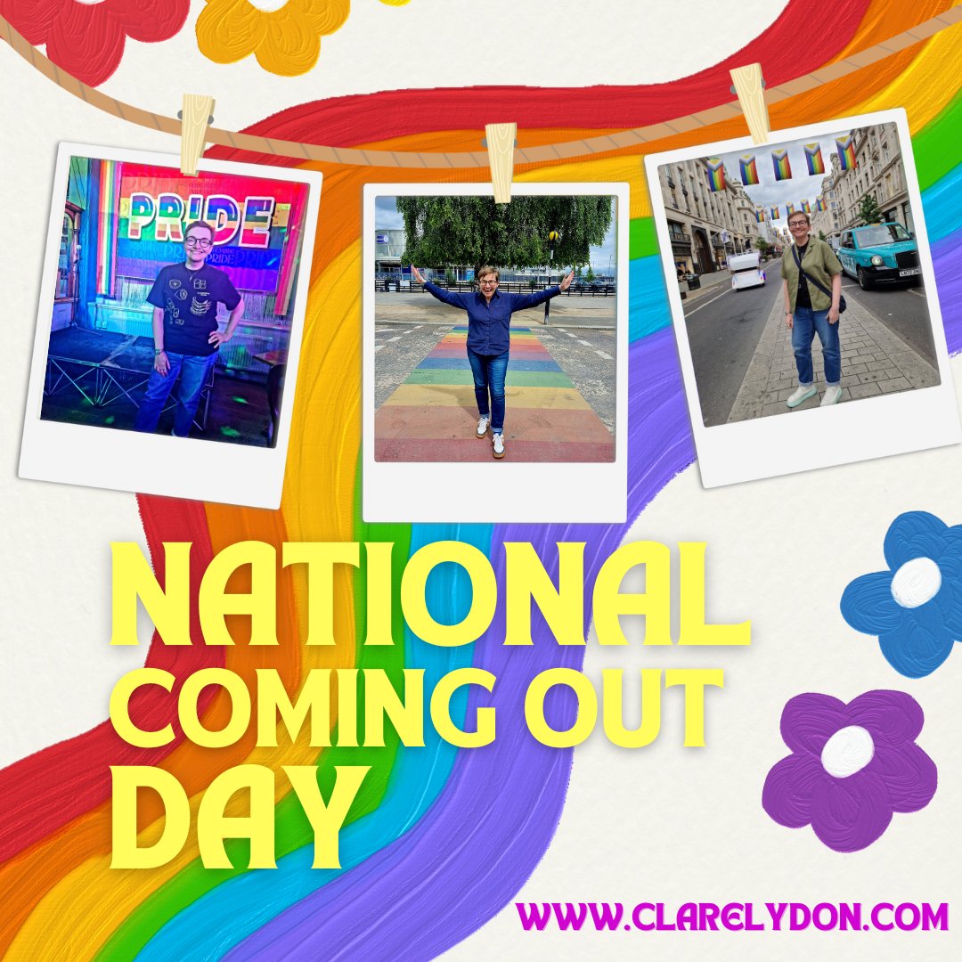Coming out makes a difference to you and the world around you. It changes perceptions, and paves the way for the next in line. If you're thinking of coming out soon, sending big love to you! Happy National Coming Out Day! #nationalcomingoutday #comingoutday
