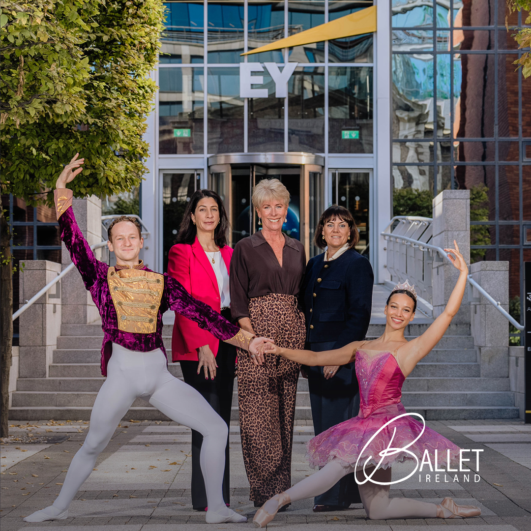 🩰 EY Ireland is proud to once again partner with Ballet Ireland for their Autumn programme which will see the company tour across the island of Ireland with their production of the enchanting Nutcracker Sweeties. 

🎭 Discover more now - go.ey.com/4eBtRJh