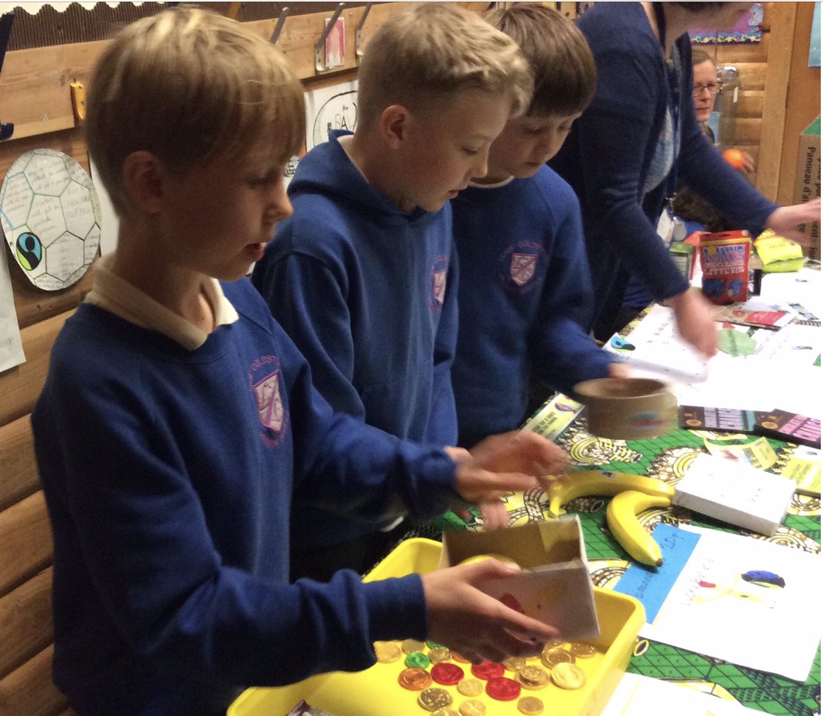 logie_ps's tweet photo. Well done everyone for our recent Fairtrade Open Afternoon! We managed to raise £95.04 for the Fairtrade Foundation. @FairtradeUK @LC_Trust https://t.co/5T6KysHAu8