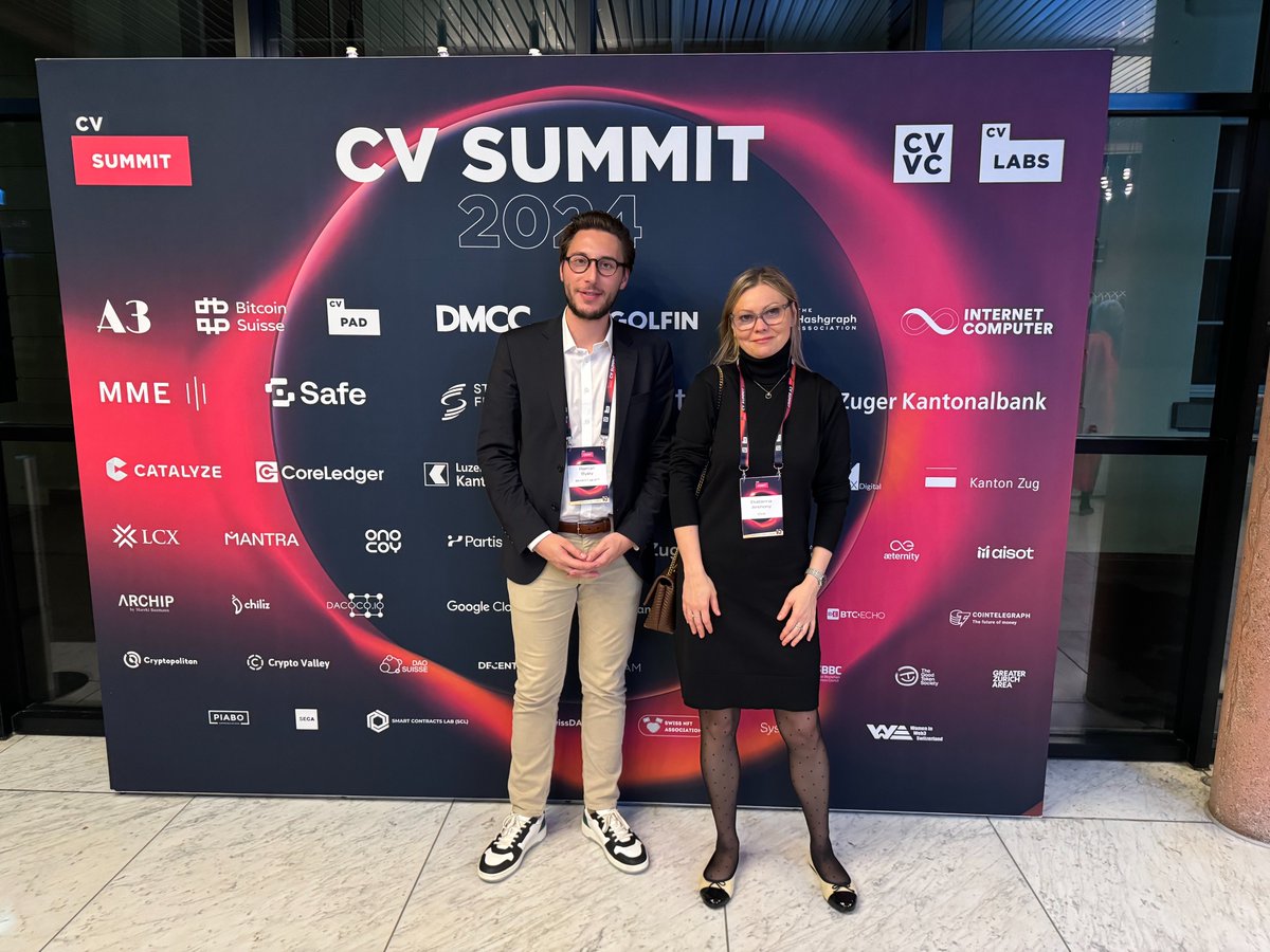 While HBO's Money Electric: The Bitcoin Mystery premiered this week, exploring Bitcoin’s creator, Satoshi Nakamoto, our team celebrated Ethereum with its known co-founders in Zug last week.

#CVSummit #ETH10x #TokenSummit