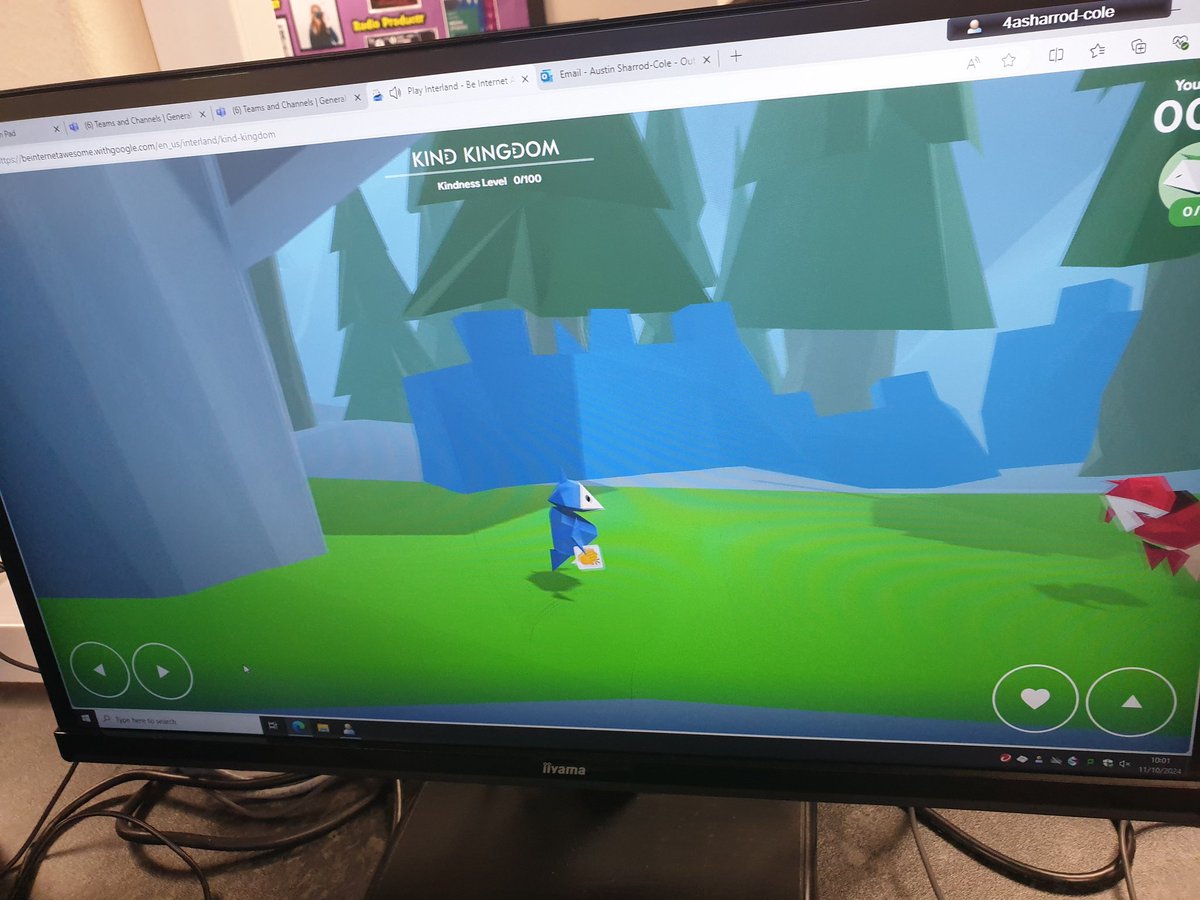 Y7 <a href="/keslich_lower/">KES Lower School</a> <a href="/keslichfield/">KES Lichfield</a> learning to stay safe online with <a href="/GoogleForEdu/">Google for Education</a> Interland. #beinternetawesome #internetlegends ⭐