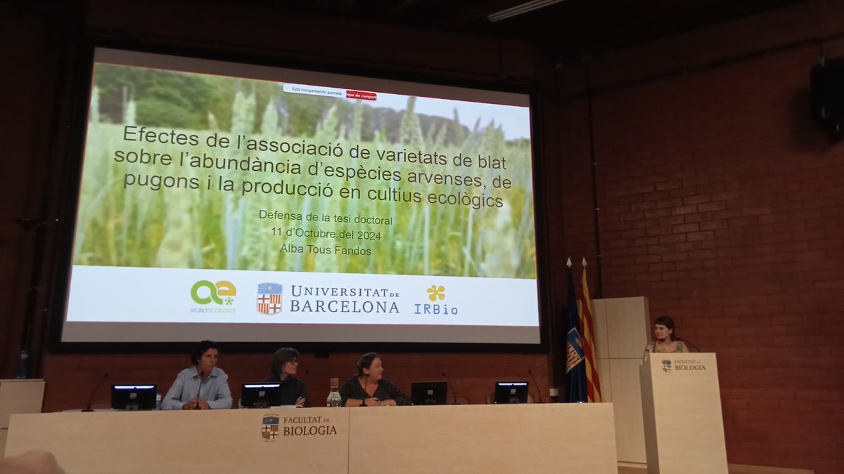 jmblnc's tweet image. Today, Alba is defending her thesis, which she did while working in @EcoStackH2020 project.
