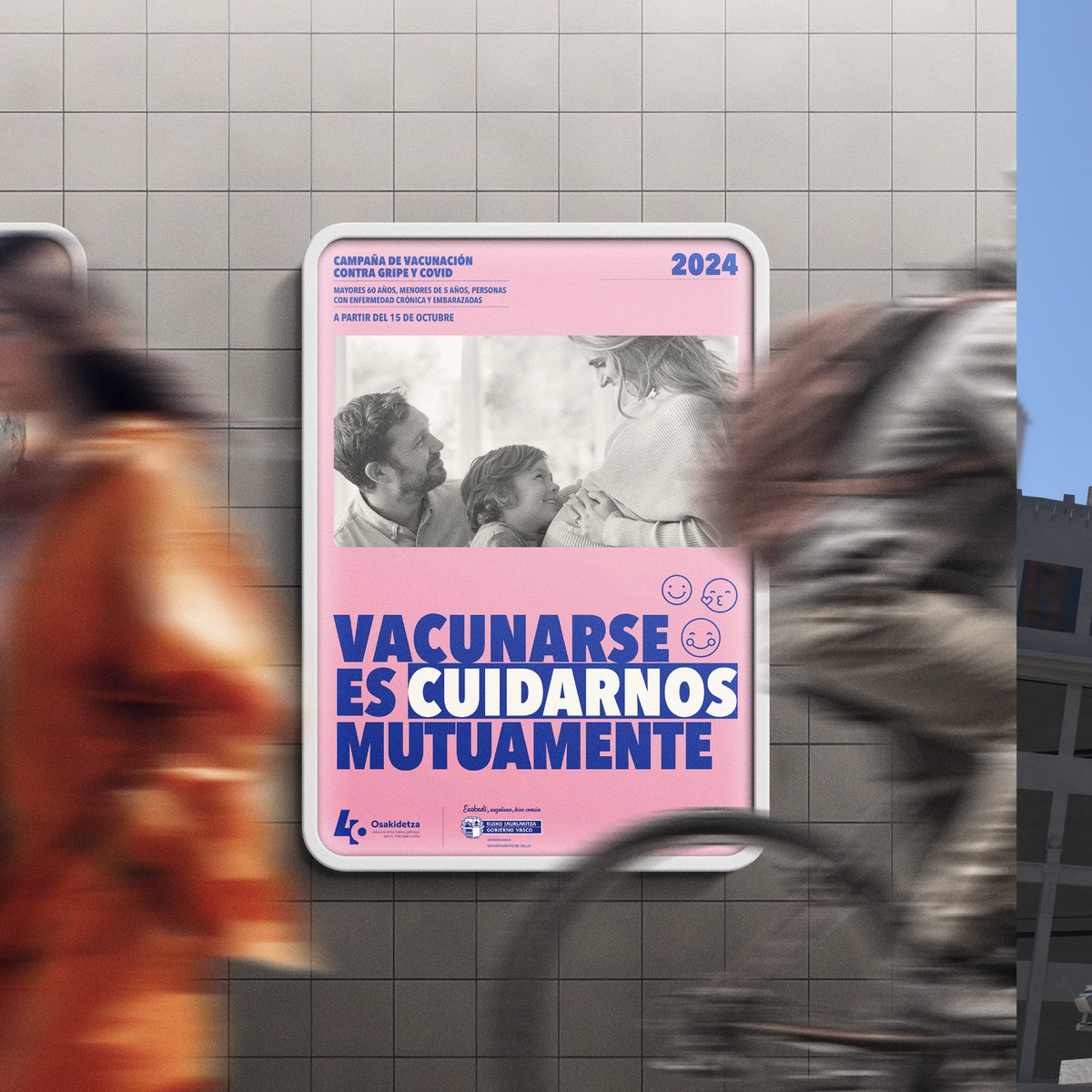 BurmanComunica's tweet photo. ❗ Aunque nuestra propuesta para la campaña de vacunación antigripal de Osakidetza no fue la seleccionada, creemos tanto en su mensaje que no podíamos dejarla en el cajón. 

Hoy queremos compartirla con todos vosotros. 🙌

#VacunarseEsCuidarnos #Osakidetza #CampañaDeVacunación https://t.co/CA4K4Fo40l