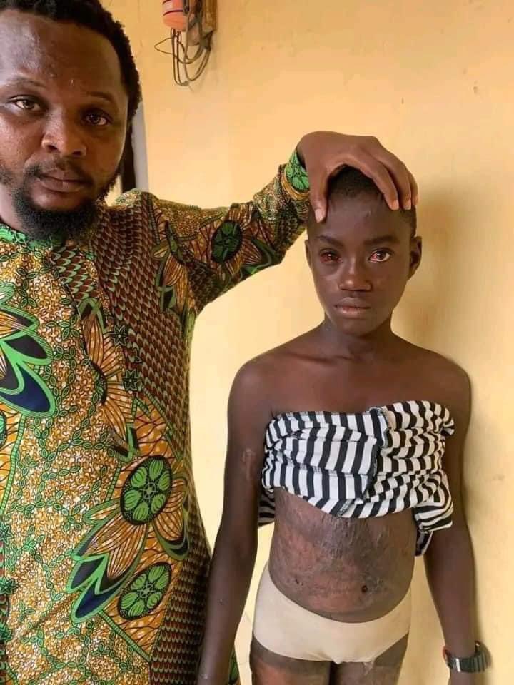 foluwola's tweet photo. Why marry a single Dad if you can not take care of his child?

This is pure wickedness 

I'm an igbo guy but this wicked act is comon in igbo land, carried out by igbo women, very wrong https://t.co/A27YSVVE2r