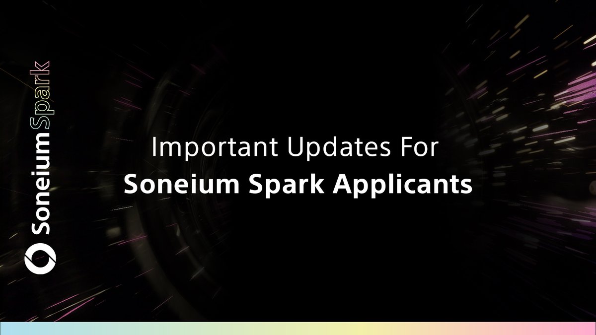 Soneium 💿 tweet media