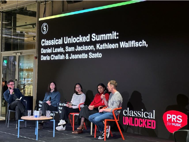 Thank you to <a href="/DanLewis03/">Dan Lewis</a> for inviting me to take part in the <a href="/PRSforMusic/">PRS for Music</a> session at <a href="/gobeyondmcr/">Beyond The Music</a>'s Classical Unlocked Summit. Great to be able to share so many positive stories from the world of <a href="/BBCRadio3/">BBC Radio 3</a> and the <a href="/bbcproms/">BBC Proms</a>.