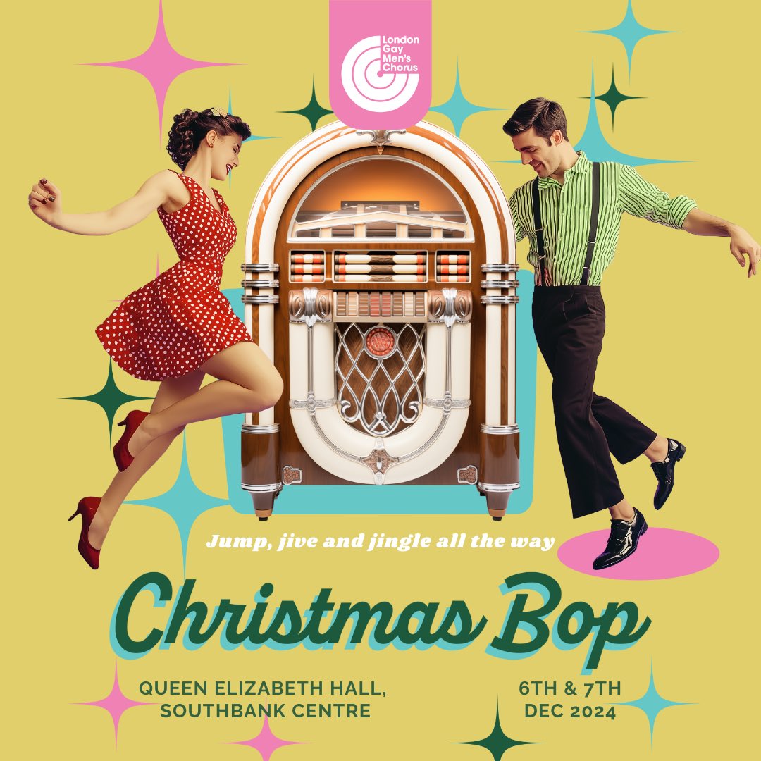 Tickets for our Christmas Bop are on sale now! 🎄🎶 come and join us at the Queen Elizabeth Hall (Southbank Centre) on 6/7 December for a toe-tapping trip back to the 1950s and 1960s for a vintage Christmas spectacular! southbankcentre.co.uk/whats-on/londo…