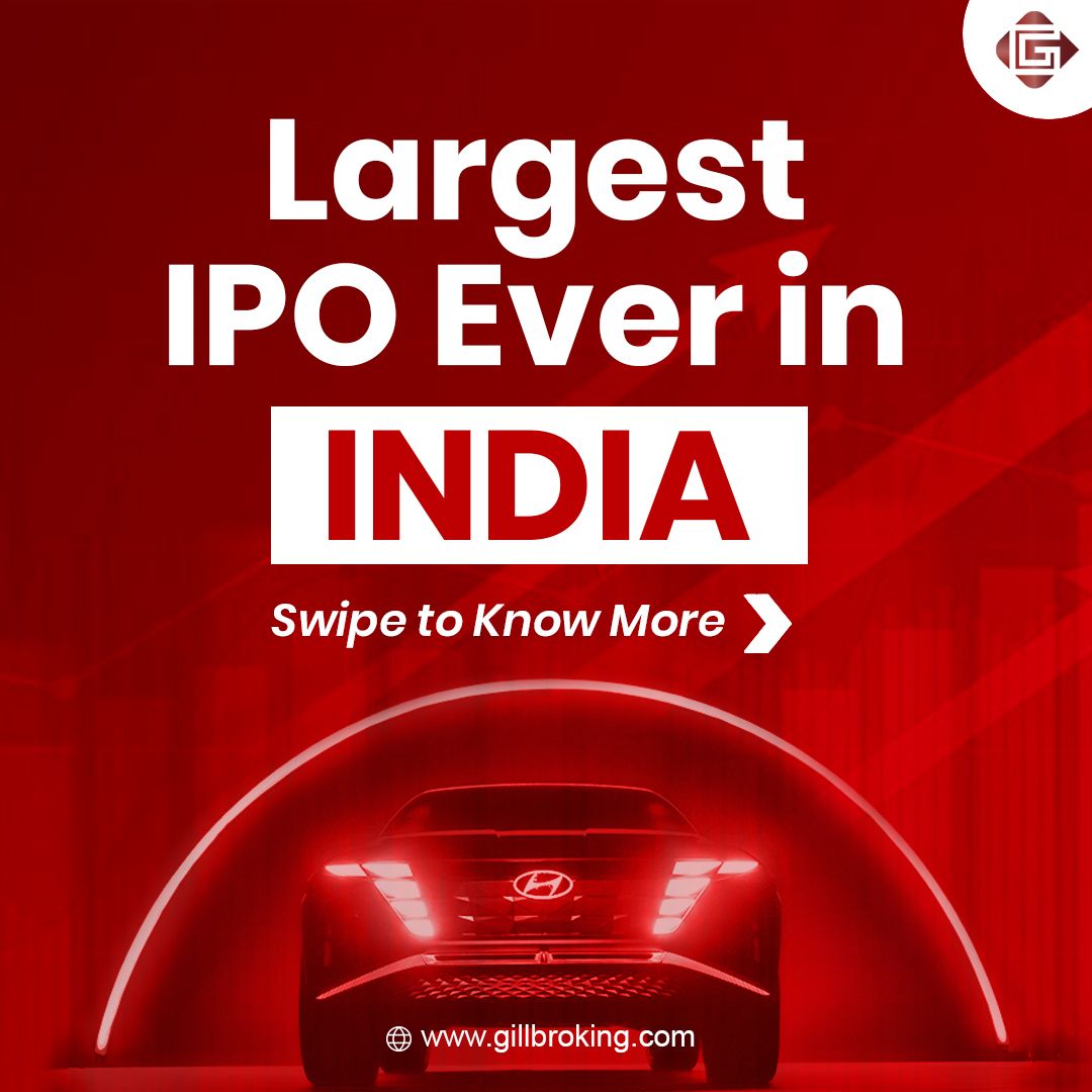 Gillbroking's tweet photo. Hyundai Motor IPO Alert! Issue Size: ₹27,870.16 Cr | Offer for Sale: 14.22 Cr shares Subscription Dates: Oct 15 - Oct 17, 2024 Price Band: ₹1865 - ₹1960 per share   

#IPO #HyundaiIPO #StockMarket #Investment #HyundaiMotor #HyundaiMotor #IPOAlert https://t.co/CHV4wCqUsf