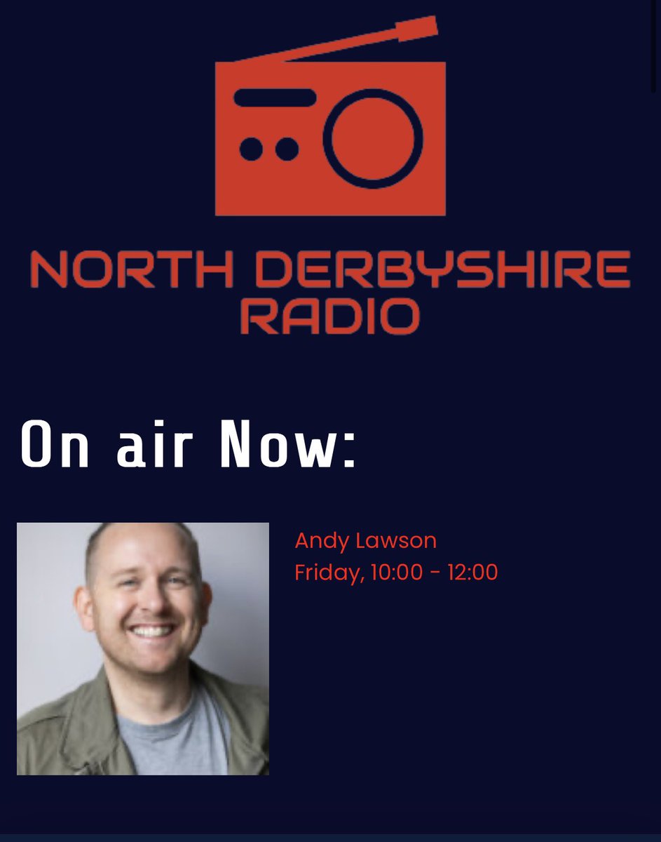 Andy Lawson is on until 12 😀

Andy is keeping you company as you continue to flick through the 6000 Northern Lights pictures on your timeline

Great music and lots of ideas for things to do this weekend around the area

🔈 Alexa enable the North Derbyshire Radio skill