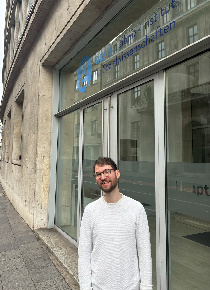 morlikow's tweet image. I will spend 6 weeks @gesis_org funded by their Junior Research Program! With @GabriellaLapesa  and Julia Romberg I will be working on annotator subjectivity in online argumentation

Looking forward to meet many others, so much interesting work being done here!