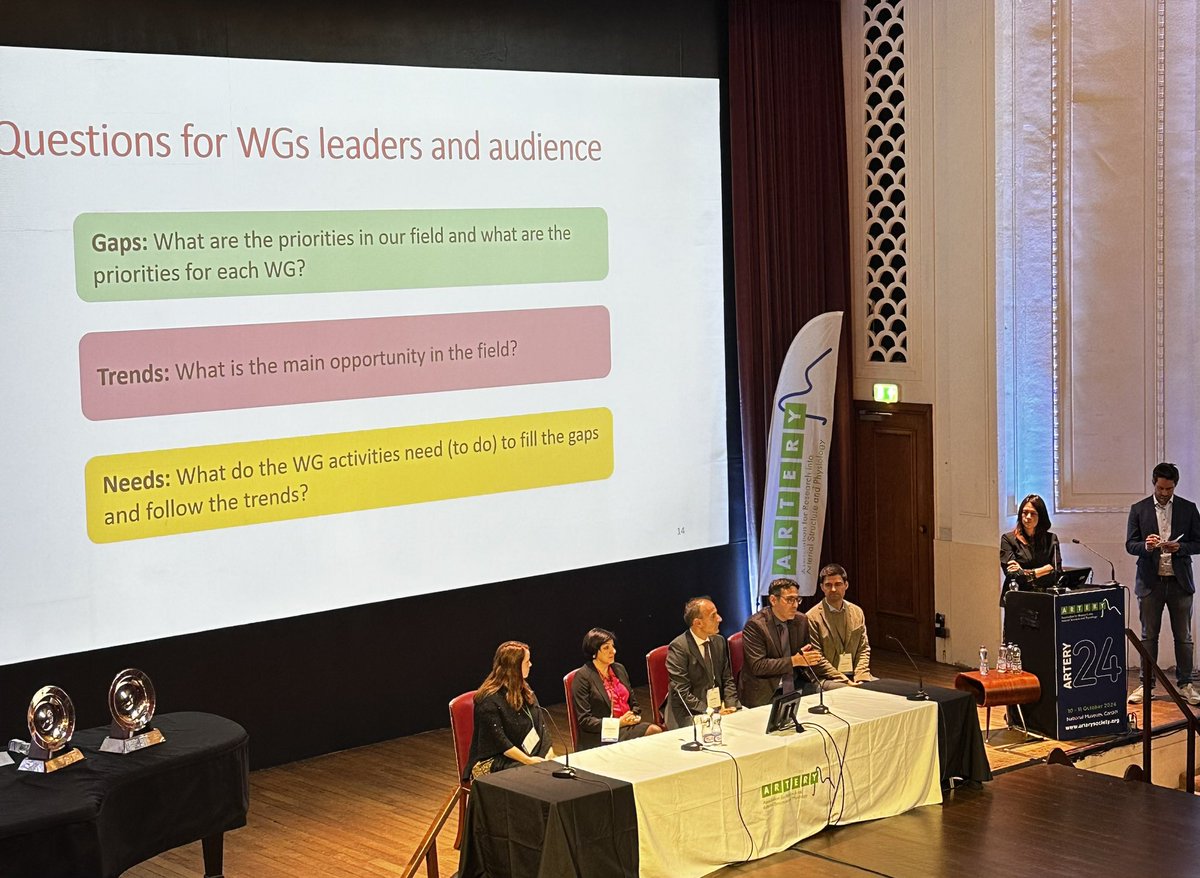 Jess Williams (@jesswills218) on Twitter photo A dynamic <a href="/VascAgeNet/">VascAgeNet</a> roundtable at #Artery24 with our WG leads
<a href="/DrChloePark/">Chloe Park 💙</a>
<a href="/rosam_bruno/">Rosa Maria Bruno</a>
<a href="/dterentes/">Dimitrios Terentes-Printzios</a>
<a href="/bettabianchini/">Elisabetta Bianchini</a>
<a href="/ccmayer1/">ccm</a>
Missing <a href="/RachelClimie/">Dr Rachel Climie</a>
<a href="/ArterySociety/">ARTERY Society</a> A dynamic <a href="/VascAgeNet/">VascAgeNet</a> roundtable at #Artery24 with our WG leads
<a href="/DrChloePark/">Chloe Park 💙</a>
<a href="/rosam_bruno/">Rosa Maria Bruno</a>
<a href="/dterentes/">Dimitrios Terentes-Printzios</a>
<a href="/bettabianchini/">Elisabetta Bianchini</a>
<a href="/ccmayer1/">ccm</a>
Missing <a href="/RachelClimie/">Dr Rachel Climie</a>
<a href="/ArterySociety/">ARTERY Society</a>
