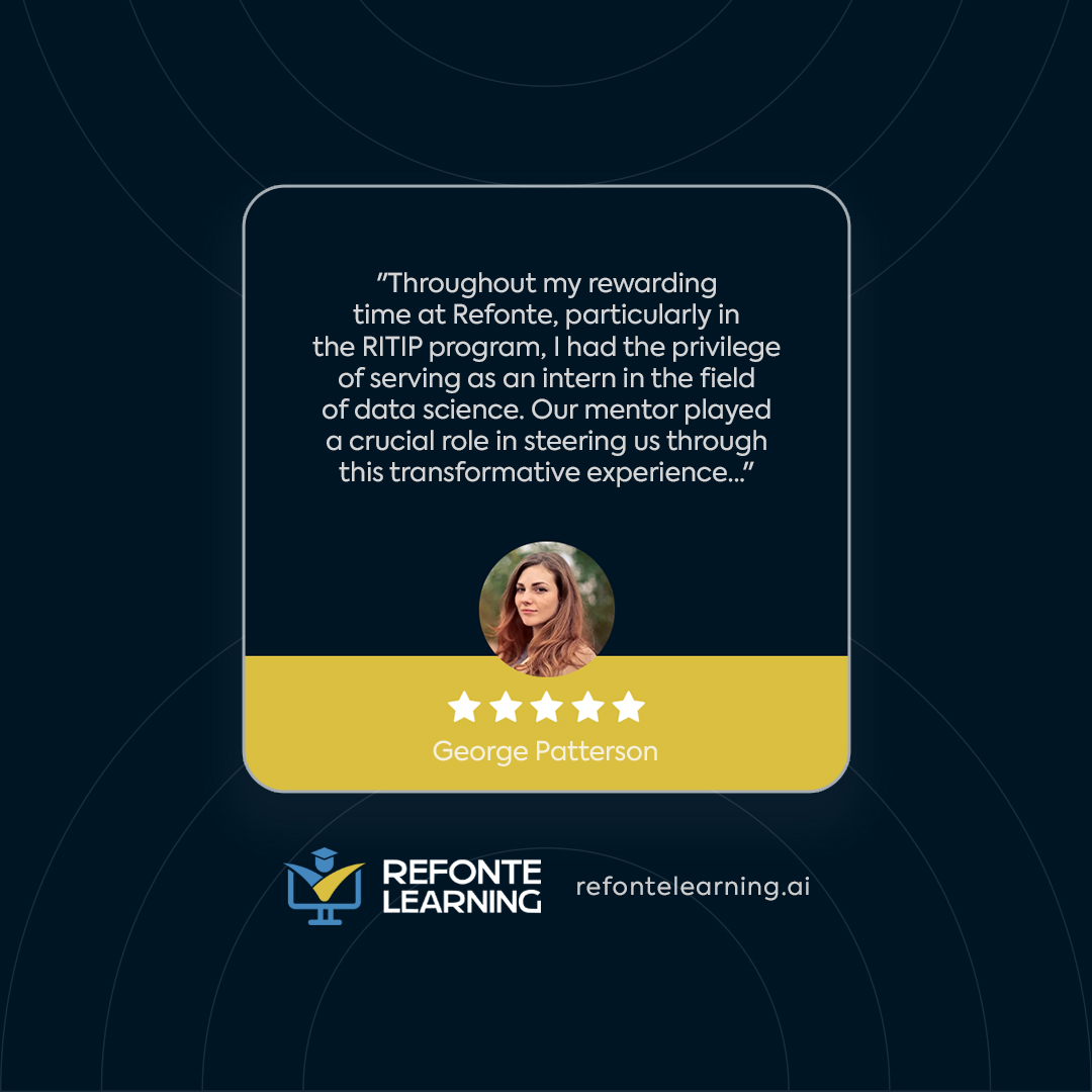 refontelearnai's tweet image. We deeply appreciate your kind words and are thrilled to be a part of your growth and success!
Thank you for choosing us on this journey!
refontelearning.ai
#refontelearning #refontelearningai #globalopportunities