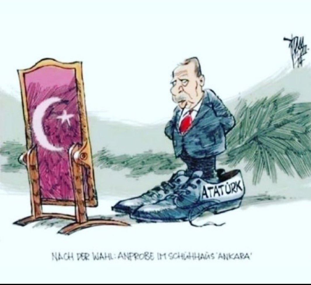 Almanlar bir karikatür ile son 22 yılı özetlemiş…!?