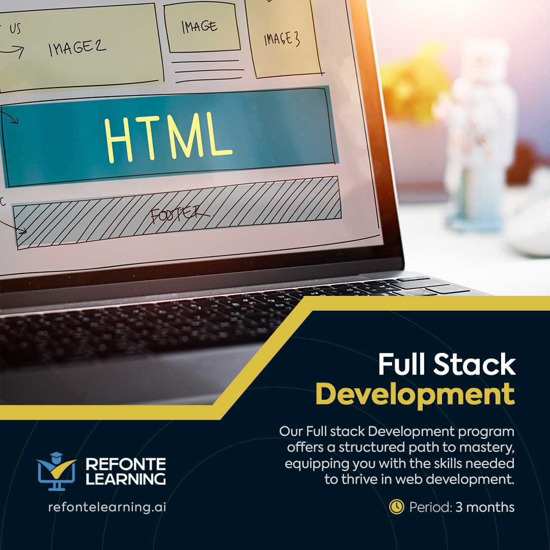 refontelearnai's tweet image. Our Full Stack Development program offers a structured path to mastery, equipping you with the skills needed to thrive in web development.
Enroll in this course today! 💻✨
refontelearning.ai
#refontelearning #refontelearningai #digitalskills