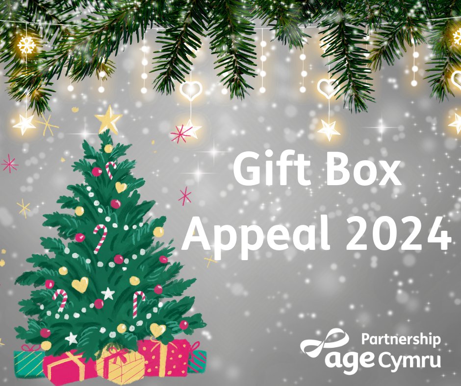 We’re excited to be joining the Age Cymru Gift Box Appeal again this year! 🎁

We’re delighted to be working with <a href="/AgeCymru/">Age Cymru</a> and <a href="/AgeConnectWales/">Age Connects Wales</a>. By working in partnership, we can reach more older people across Wales.

Get involved: careandrepair.org.uk/we-need-your-h…
#GiftBoxAppeal