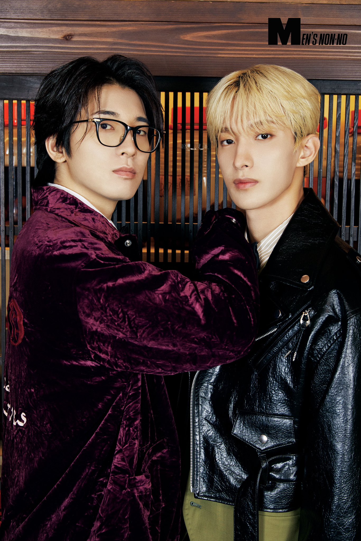 ❤Mens non-no 7月号セブチジョンハン＆ウォヌ くらい