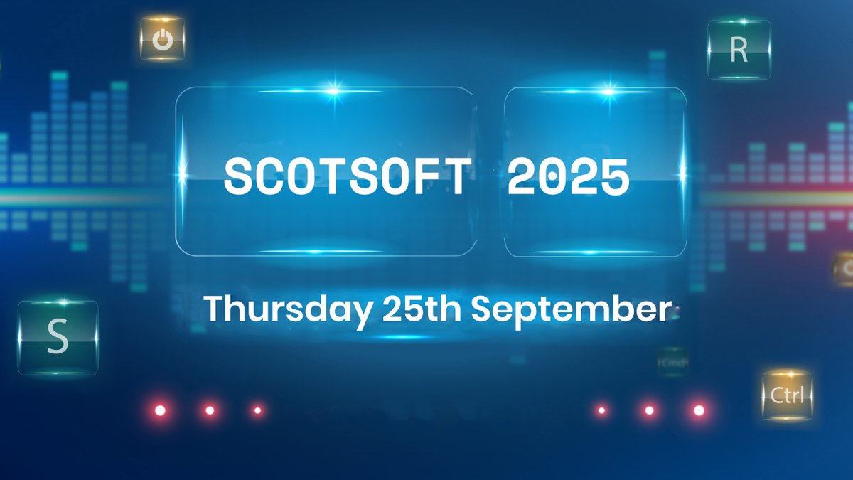 ScotlandIS (@scotlandis) on Twitter photo Save the Date for #ScotSoft2025!
Make sure you save the date in your diaries for next year on 25th September 2025.
Interested in aligning your brand with Scotland's leading tech conference? Contact Cat Blair via catriona.blair@scotlandis.com about sponsorship.
See you there! Save the Date for #ScotSoft2025!
Make sure you save the date in your diaries for next year on 25th September 2025.
Interested in aligning your brand with Scotland's leading tech conference? Contact Cat Blair via catriona.blair@scotlandis.com about sponsorship.
See you there!