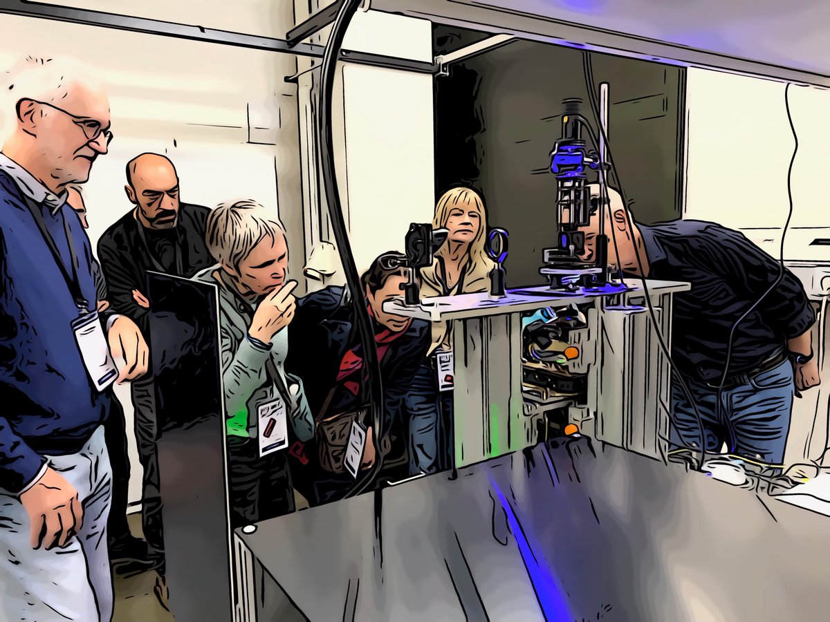 ANTS Conference (@ants_conf) on Twitter photo 2nd day of ANTS 2024: inspiring keynote by Emma Hart about #evolutionary #robotics, many more talks, posters, and many used the opportunity to look at labs <a href="/UniKonstanz/">Universität Konstanz</a> and <a href="/CBeha/">Colton Beha</a>. Again great weather, also a city tour, and a lot of interaction during the poster session.
#swarm 2nd day of ANTS 2024: inspiring keynote by Emma Hart about #evolutionary #robotics, many more talks, posters, and many used the opportunity to look at labs <a href="/UniKonstanz/">Universität Konstanz</a> and <a href="/CBeha/">Colton Beha</a>. Again great weather, also a city tour, and a lot of interaction during the poster session.
#swarm