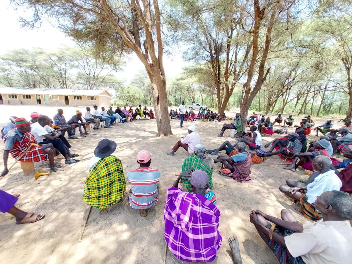 CLAN_Kenya's tweet image. 🌟Exciting News
We're thrilled to report that Lokapel Community, which is among the 50 communities under our project #SecuringRegisteredTitletoOurLands supported by @TenureFacility successfully elected their 15 Community Land Management Committee members as provided in #CLA2016.