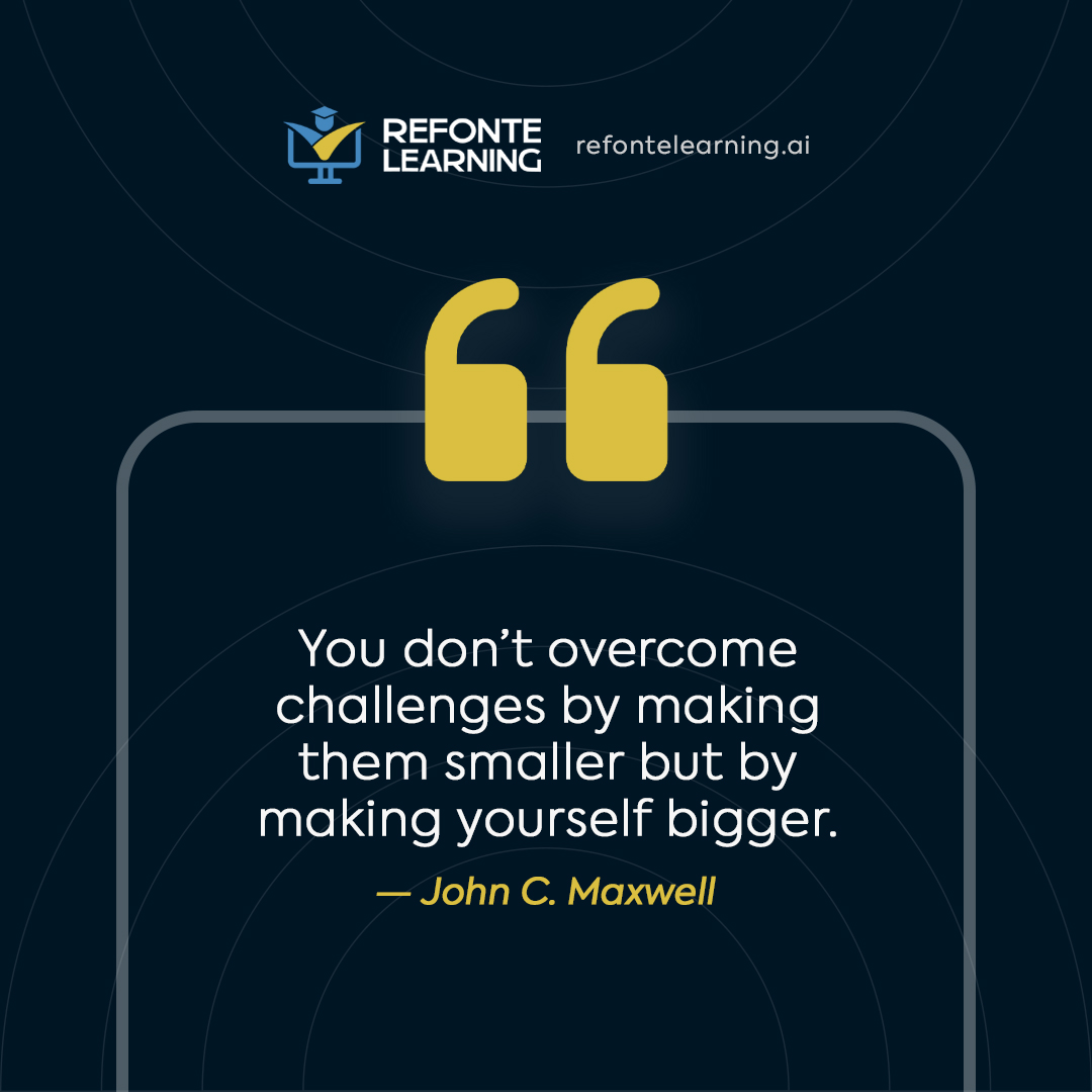 refontelearnai's tweet image. Instead of trying to minimize obstacles, focusing on developing your own skills, resilience, and mindset empowers you to face challenges head-on.
refontelearning.ai
#refontelearning #refontelearningai #educationforall