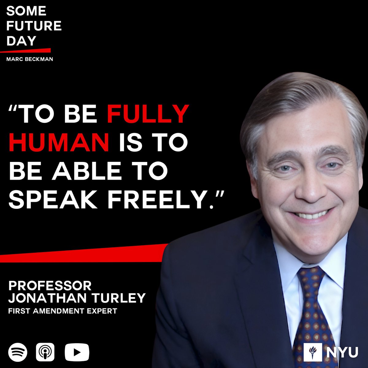 Remember the First Amendment.