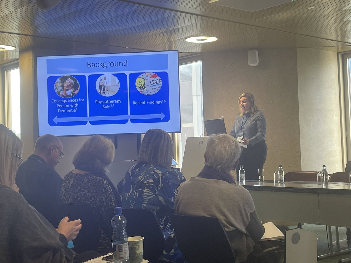 TonyFoleyUCC's tweet image. Wonderful presentation on dementia curriculum for physiotherapists by Trish O’Sullivan at Alzheimer’s Europe conference.
@AlzheimerEurope @UCCMedHealth @dementia_office