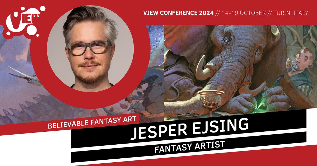 Fede_Gari's tweet image. Join us for “Believable #Fantasy #Art” with @ejsing at @ViewConference 2024!

🗓 17 Oct, 14:30-15:30 CET | 📍 OGR - Torino
Register now: viewconference.it/pages/registra…
#viewconference #animation #creativity