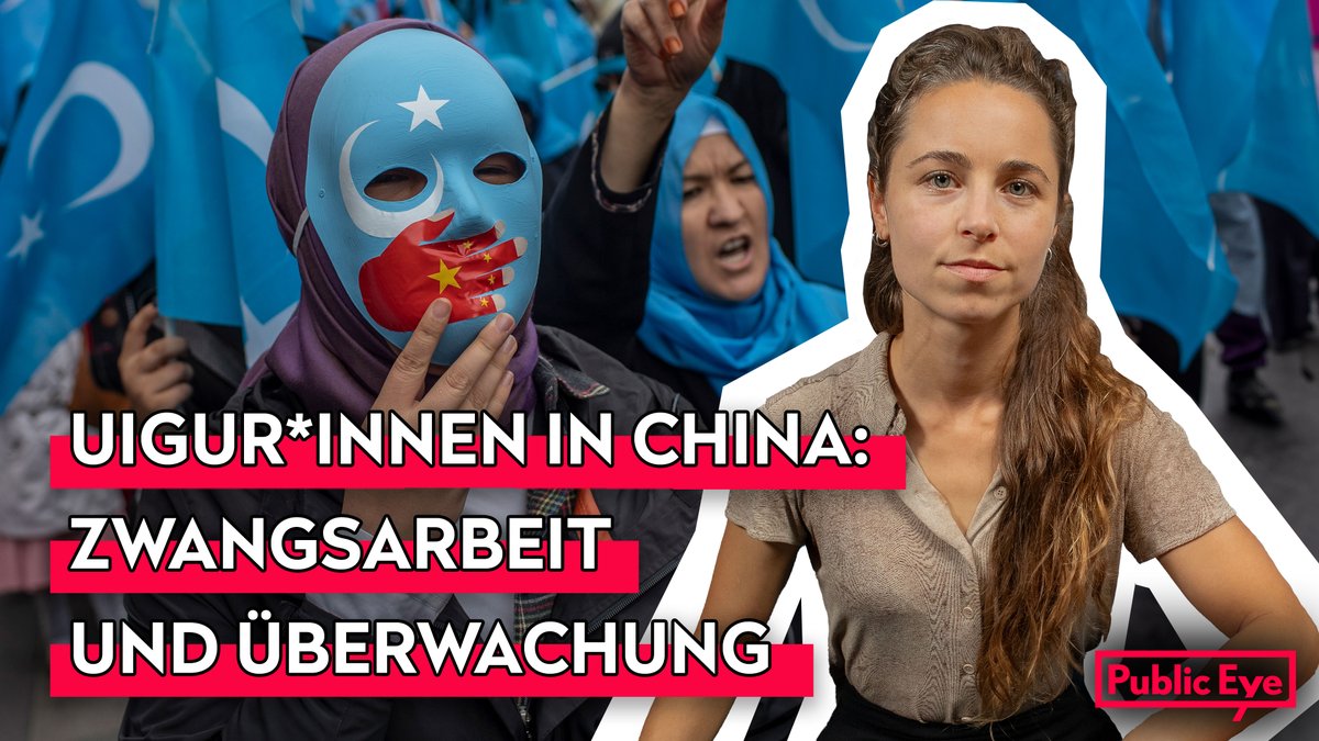 Public Eye (@publiceye_ch) on Twitter photo Internierungslager, digitale Überwachung und Zwangsarbeit prägen den Alltag der #Uiguren in China. <a href="/selinamorell_/">selina morell</a> von <a href="/gfbv_ch/">GfbV Schweiz</a> spricht im #Podcast, wie internationale Unternehmen davon profitieren.
▶️ youtu.be/mnzBzKfPL88
🎧peye.link/podcast-apps Internierungslager, digitale Überwachung und Zwangsarbeit prägen den Alltag der #Uiguren in China. <a href="/selinamorell_/">selina morell</a> von <a href="/gfbv_ch/">GfbV Schweiz</a> spricht im #Podcast, wie internationale Unternehmen davon profitieren.
▶️ youtu.be/mnzBzKfPL88
🎧peye.link/podcast-apps