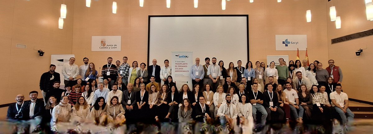 7° Curso <a href="/SETHepatico/">SETH</a> TOS en Valladolid.💯 ¡Felicidades a asistentes y profesores! 👏👏Gracias a @HURHortega, <a href="/nordic/">nordic@mastodonapp.uk</a> y a <a href="/dismeval/">Dismeval</a> por su apoyo. <a href="/trasplantes/">Trasplantes Cancún</a>
¡HASTA LA 8a edición en 2026!