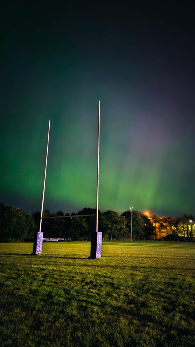 Incredible view of the Northern Lights captured at Lightfoot Green last night by the very talented Niall Miller