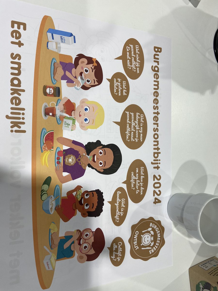 Traditiegetrouw vanmorgen het Burgemeester ontbijt met groep 7/8 uit Ane. De groep had zich goed voorbereid en vuurde diverse persoonlijke en actuele vragen op me af. Wat me opviel is dat de school investeert in het sociaal omgaan met elkaar. #zokanhetook cbs de-sprenkel