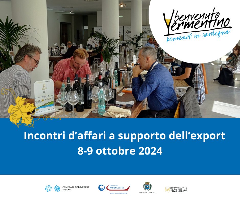 Benvenuto Vermentino 2024 a Olbia: Conferenza stampa al Museo Archeologico.

Il Presidente di Promocamera, Francesco Carboni, ha presentato la X edizione con grande entusiasmo per l’impegno e la collaborazione degli organizzatori e partner.
Programma 2024 bit.ly/3U4PGc0