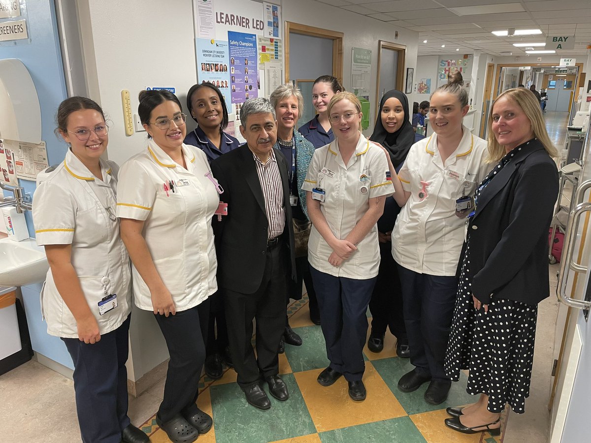 The midwifery team were honoured to have Mr Rajit Punjabi , Secretary  to the Vice President of India visiting us and our students this week. Hosting discussions at BCU and visiting Heartlands Hospital. <a href="/juliehadley20/">juliehadley20</a> <a href="/ArmatoPaola/">Paola Armato-Harris</a> <a href="/fernandezhospit/">Fernandez Hospitals</a> <a href="/BCUHELS/">BCU HELS</a> <a href="/davidwaters77/">David Waters</a>