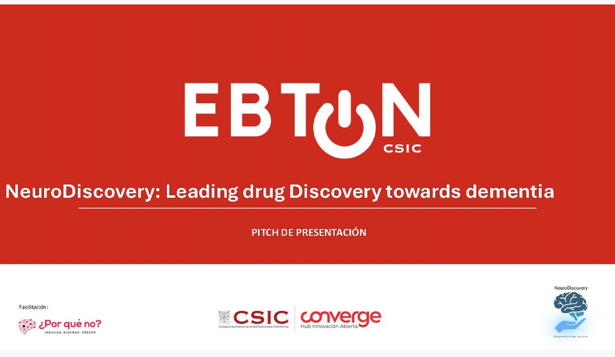Estamos de celebración!!! Nuestro proyecto Neurodiscovery ha sido premiado 🎖️